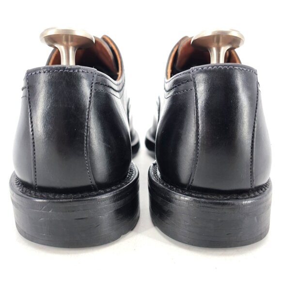 Allen Edmonds Westwood Mens size 10 Black Leather Dress Shoes Captoe Oxfords USA - Picture 7 of 13